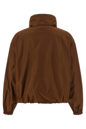 New Techno Taffetà Jacket Brown