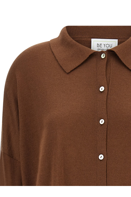 'Lady17' cardigan Brown