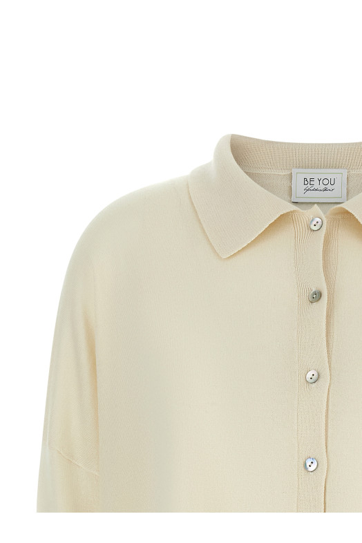 'Lady17' cardigan White