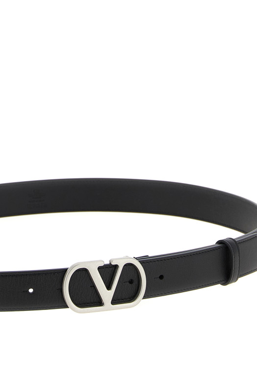 Valentino Garavani VLogo Signature belt Black