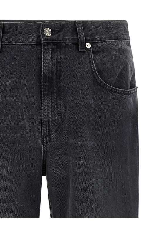5-pocket jeans Black