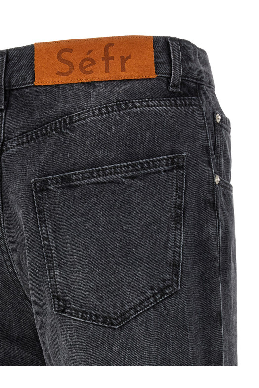 5-pocket jeans Black