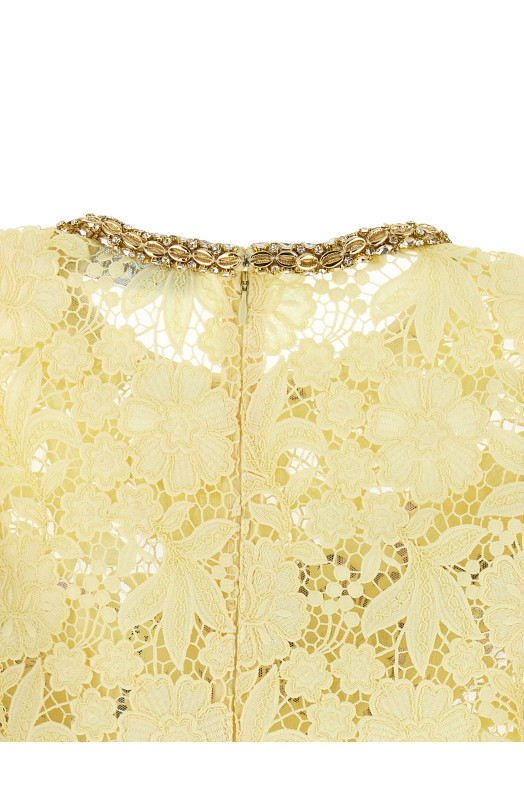 'Yellow Lace' top Multicolor