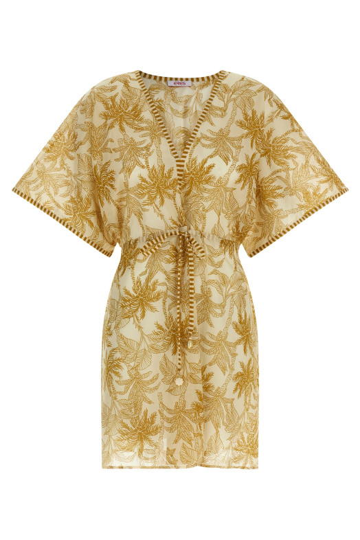 'Péninsule' dress Beige