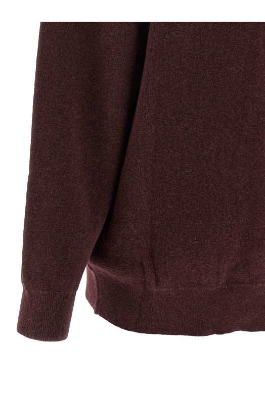 'Norton' cardigan Bordeaux