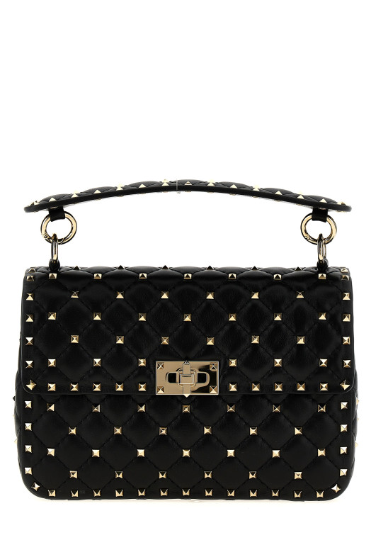 Valentino Garavani 'Rockstud Spike' shoulder bag Black