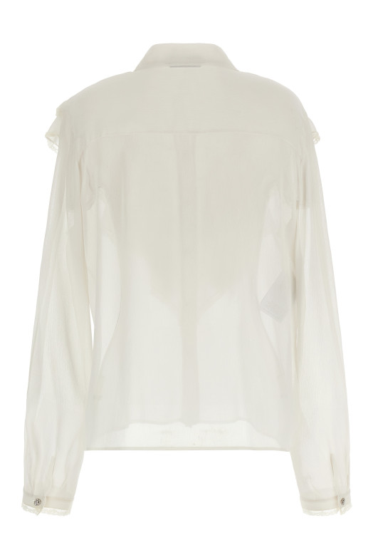 Silk shirt Beige