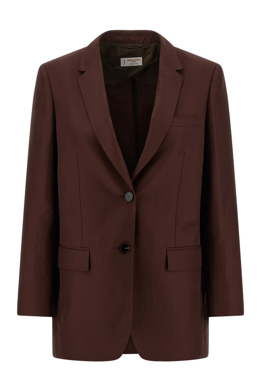 'America' blazer Brown