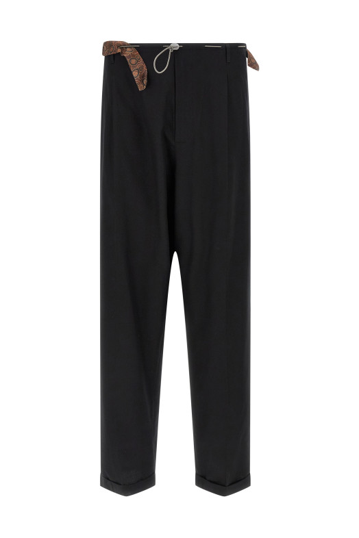 'People's Chic Release' pants Black