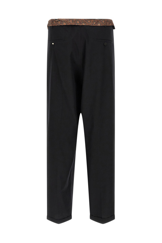 'People's Chic Release' pants Black