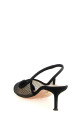 'Gia Mesh' slingback Black