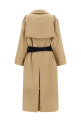 Trench coat with gloves Beige