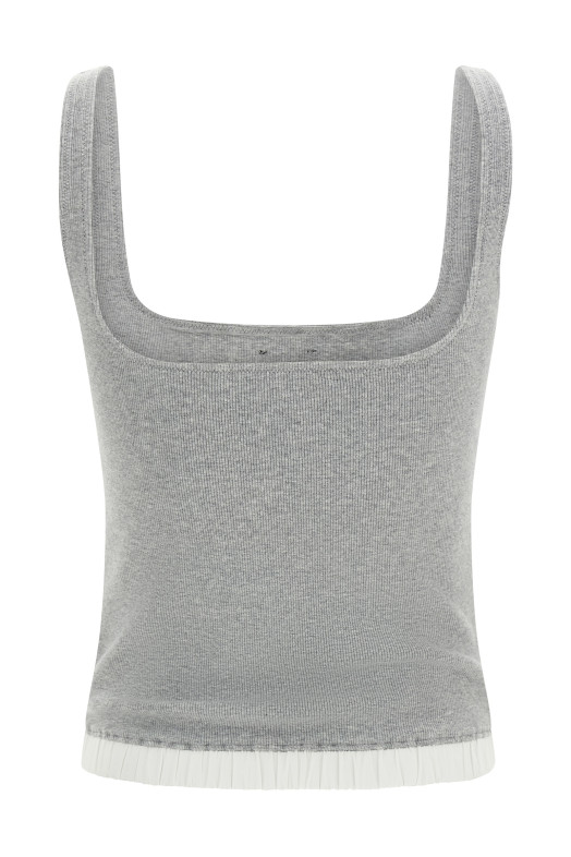 'Lounge' tank top Gray