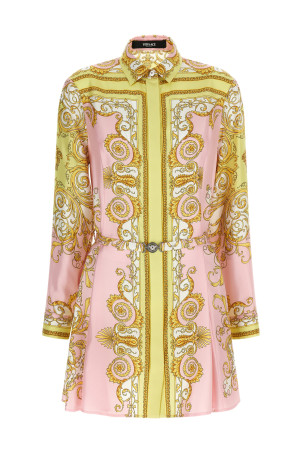 'Spring Barocco' dress Multicolor