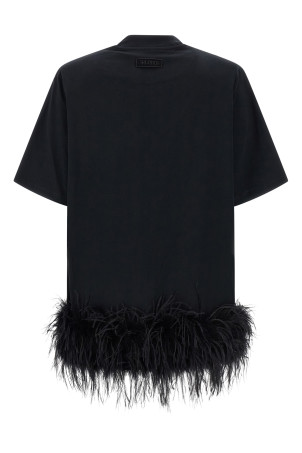 Feather dress Black