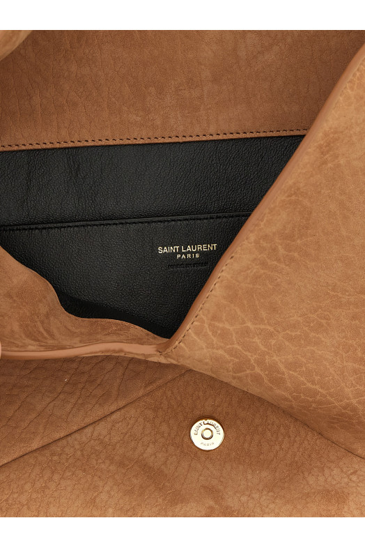 'Envelope' maxi clutch Brown