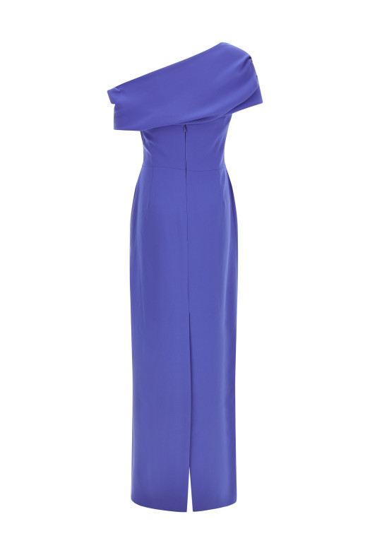 Column dress Blue