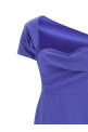 Column dress Blue