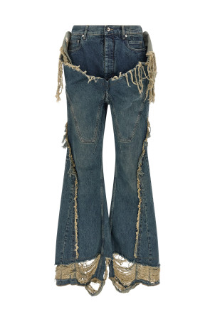 'Slivered Bootcut' jeans Blue