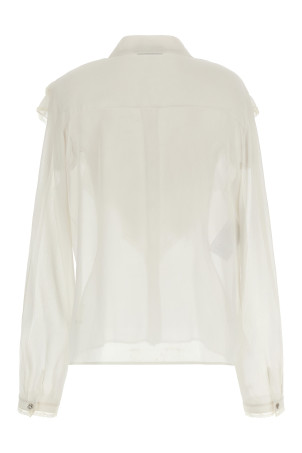 Silk shirt Beige