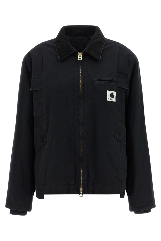 Sacai x Carhartt Wip capsule jacket Black