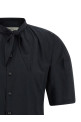 Lavallière collar shirt Gray