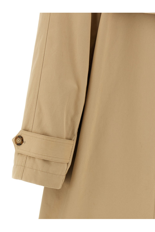 Trench coat with gloves Beige
