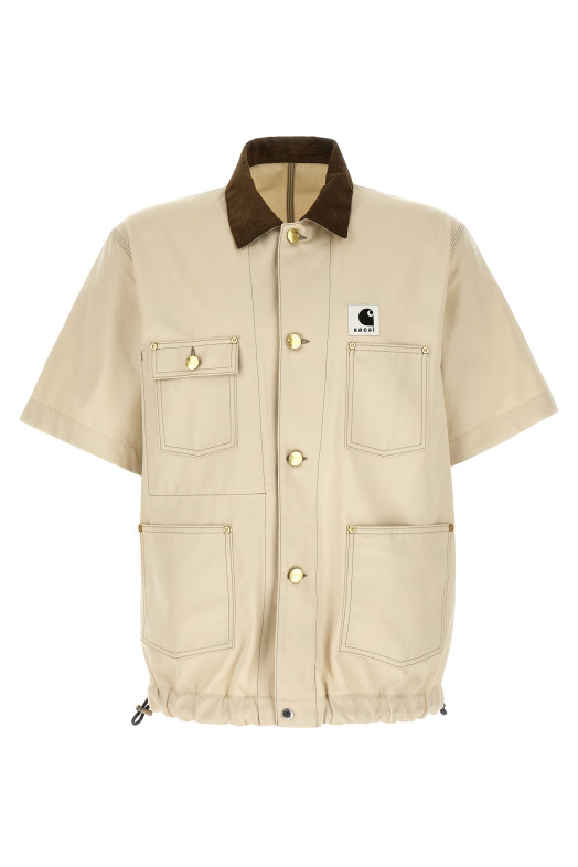 Sacai x Carhartt WIP 'Duck' shirt Beige