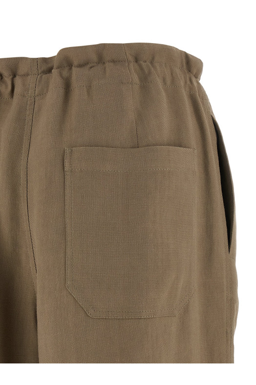 'Tailored Track' pants Beige