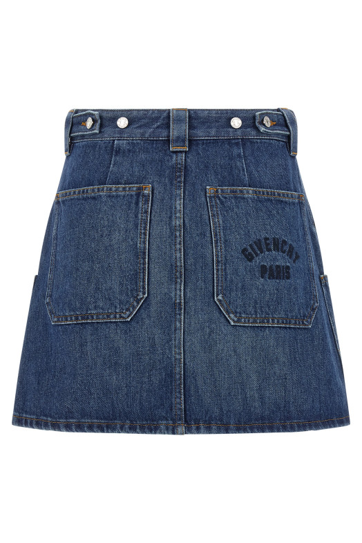 Denim skirt Blue