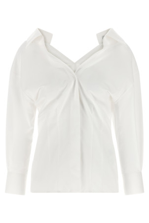 'Cut-out' shirt White