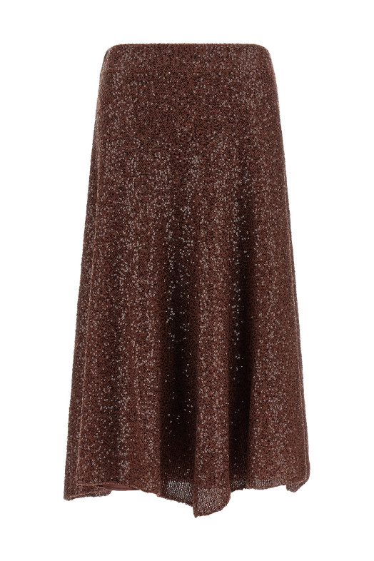 Micro-sequin skirt Pink