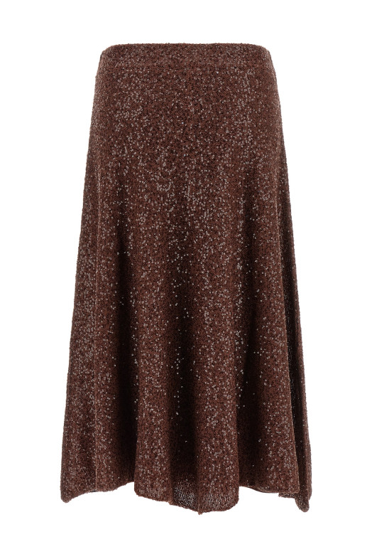 Micro-sequin skirt Pink