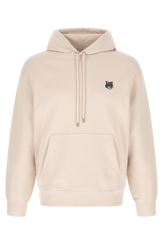 'Fox Head' hoodie Beige