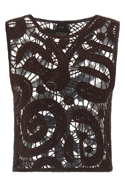 'Eruzione' top Brown