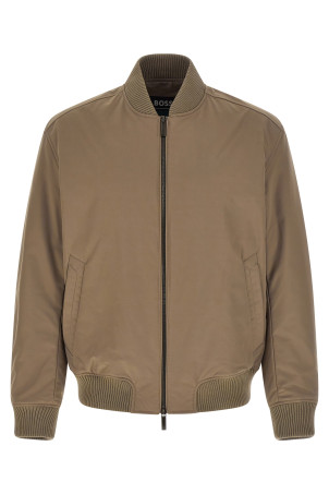 BOSS x Aston Martin 'Cantin' bomber jacket Gray