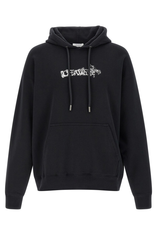 'Heraldic Arrow Skate' hoodie Black