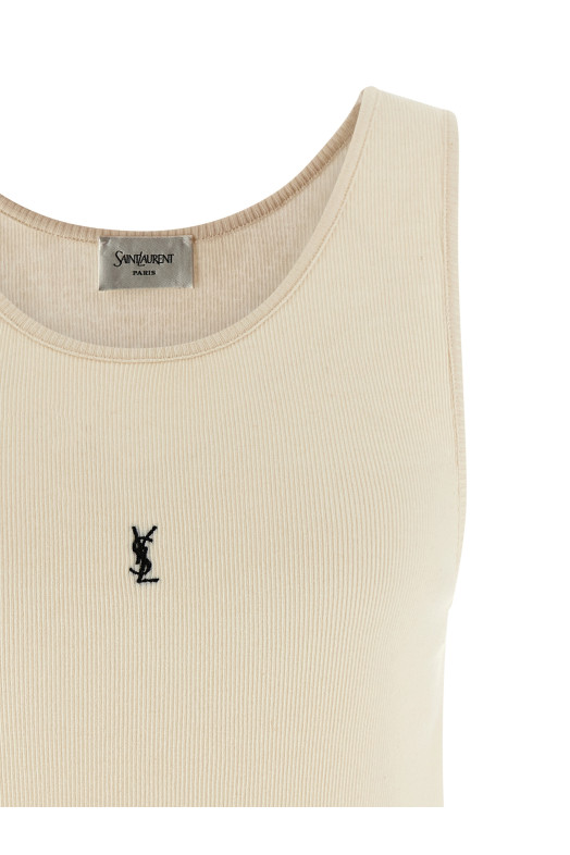'Cassandre' tank top Beige