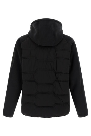 'Hole19' hybrid jacket Black