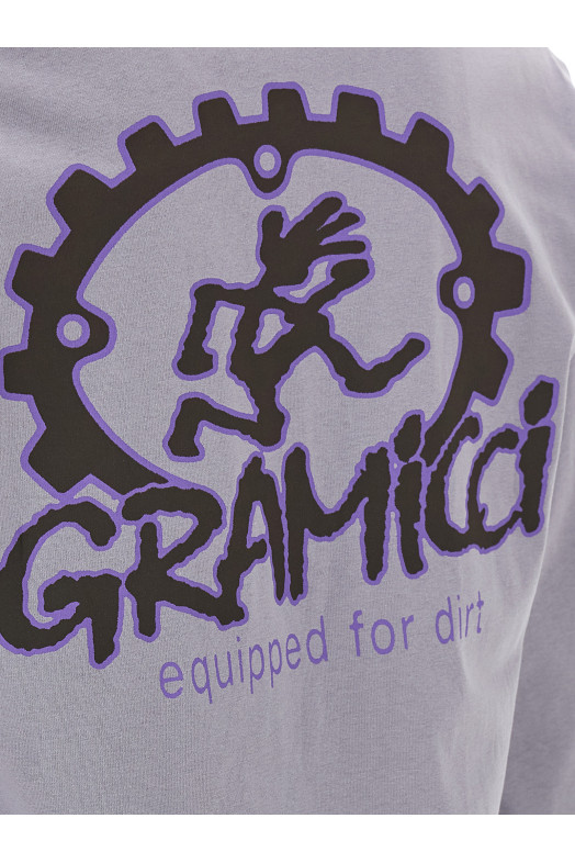 'Equipped For Dirt' T-shirt Purple