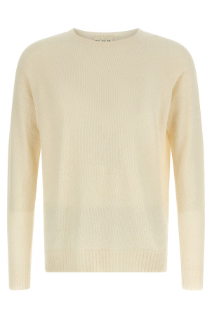 Spongy effect sweater Beige