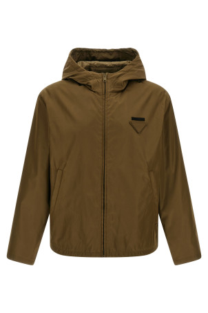 Re-Nylon anorak Green