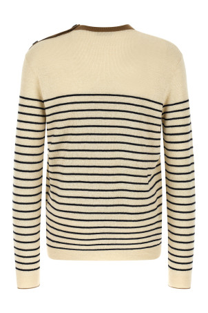 Striped sweater Beige