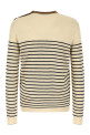 Striped sweater Beige