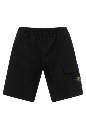Cargo bermuda shorts Black