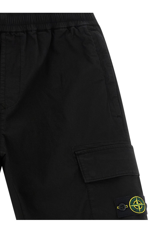 Cargo bermuda shorts Black