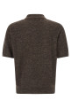 'Borges top' polo shirt Brown