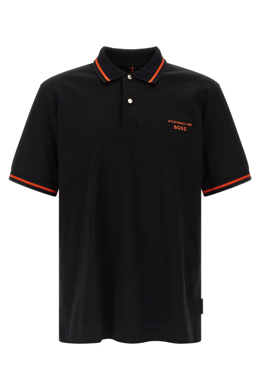 Porsche x BOSS 'C-Parris 197' polo shirt Black