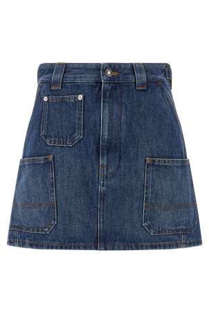 Denim skirt Blue