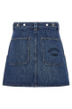 Denim skirt Blue